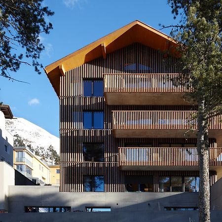 Alpine Lodge Chesa Al Parc Pontresina Exterior foto