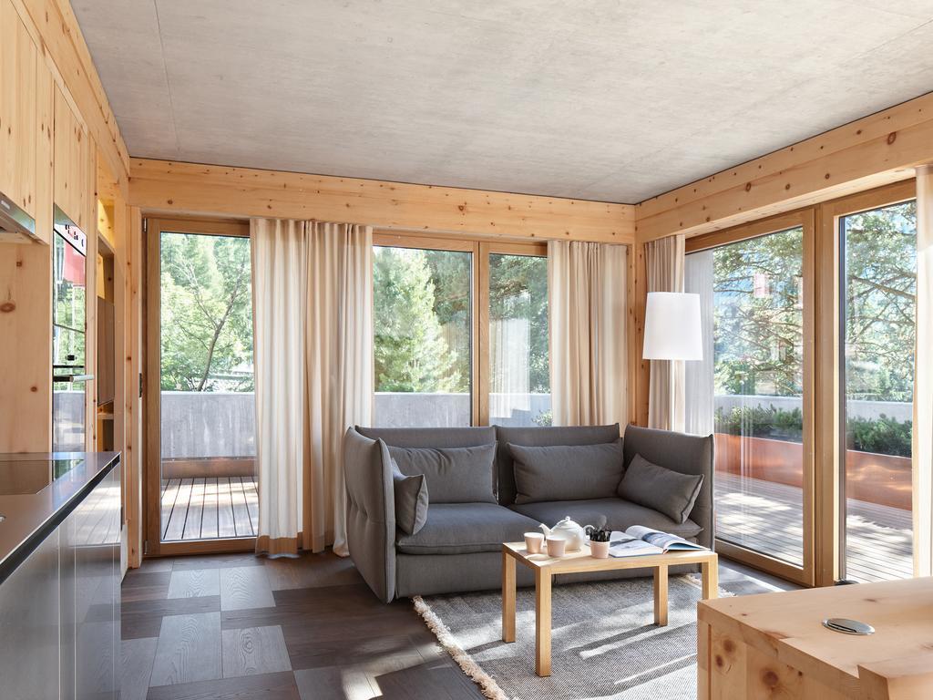 Alpine Lodge Chesa Al Parc Pontresina Quarto foto